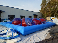 30′ L*30′ W*30〃H swimming pool + 12pcs water ball to United States