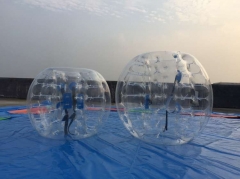 24pcs inflatable human soccer bubble knocker ball to Oman