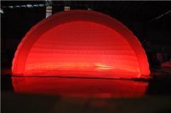 5m Dia. LED Inflatable dome tent to United Arab Emirate