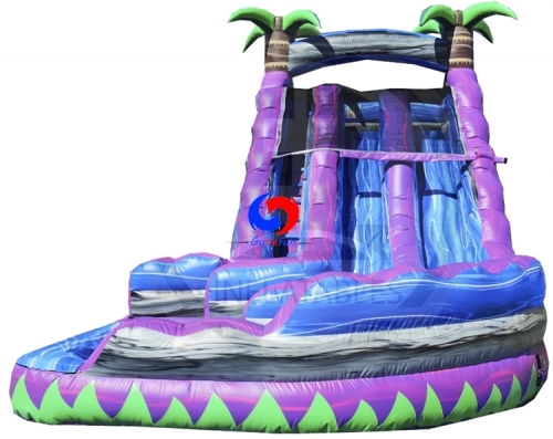 Purple crush curvy water slide