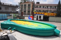 45' x 32'  Soft air inflatable Corn Cob Bounce Pad,Corn Pad Jumping Pillow