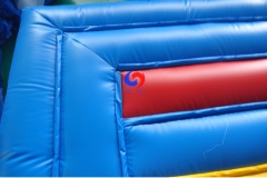 colorful rectangular inflatable jump pad for kids adult