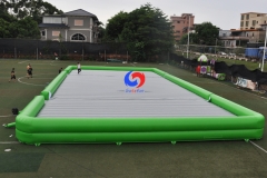 28m L*14m W outdoor largest modular inflatable jump pad, freestyle inflatable bounce pad playground