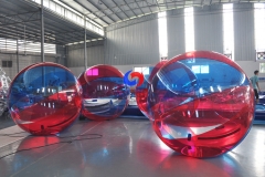 1.0mm PVC human hamster inside Inflatable water walking ball