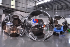 1.0mm TPU soccer walking on water inflatable kids hamster balls