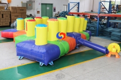 inflatable air ring toss game