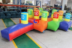 inflatable air ring toss game