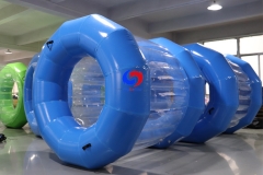 inflatable water walking roller, human hamster inflatable roller wheel for sale