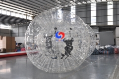 3m Dia. 1.0mm TPU inflatable zorb ball