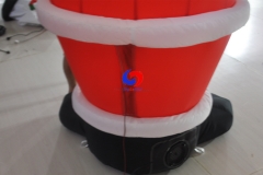 Christmas inflatable LED santa claus