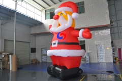 outdoor large 20ft 25ft 33ft inflatable western christmas inflatable santa