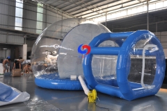 walmart supermarket bubble photo booth christmas air blown inflatable snow globe for sale 