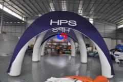 Outdoor Commercial Inflatable Staff Tents Temporary Shelter Bar Party Inflatable spider Tent For sale