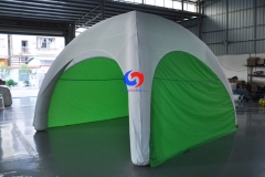 Customized Light weight easy carry fast setup exhibition trade show camping advertising inflatable tent for sale