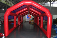 commercial outdoor events trade show exhibition wedding large tunnel waterproof inflatable party tents for sale