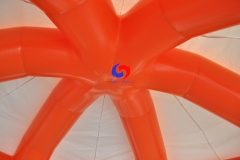 Outdoor sports festivals quick setup temporary Airtight spider shape tent inflatable air shelter for sale