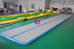 40ft x 6ft x 4in Inflatable Air Gymnastics Tumble Track Floor Air Mat For Tumbling