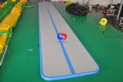 40ft x 6ft x 4in Inflatable Air Gymnastics Tumble Track Floor Air Mat For Tumbling