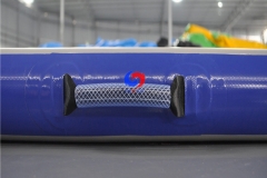 46ft x 6ft x 4in gymnasts cheerleading practice tumbling flips jumps tumblemat gym inflatable air tumble track for sale