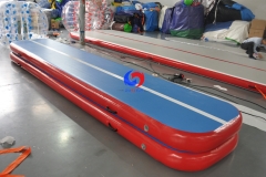 Super bouncy cheerleading skills practise tumbling air mattress inflatable airtrack Air Gymnastics Track for gymnasts 