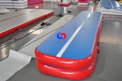 Super bouncy cheerleading skills practise tumbling air mattress inflatable airtrack Air Gymnastics Track for gymnasts 