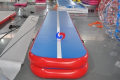 Super bouncy cheerleading skills practise tumbling air mattress inflatable airtrack Air Gymnastics Track for gymnasts 