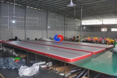 cheerleading skills practise tumbling training inflatable air track 10m inflatable air tumbling tracks for gymnastics