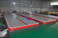 cheerleading skills practise tumbling training inflatable air track 10m inflatable air tumbling tracks for gymnastics