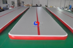 cheerleading skills practise tumbling training inflatable air track 10m inflatable air tumbling tracks for gymnastics