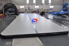 great bounce square big inflatable air tumbling mat jumping tracks trampoline gymnastics inflatable air track for athletes