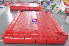 Customized Outdoor&indoor sports soft air floor ground protection inflatable safety mat for school/gym/playground/stadium