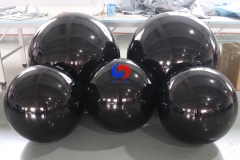 Custom made 1m/2m/3m/4m/5m/6m large red/rainbow/iridescent/black/gold/silver metallic 20ft giant inflatable mirror balls