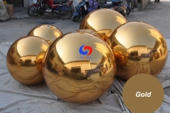 3m giant christmas golden star PVC inflatable sphere balls decorations inflatable gold ball mirror ball for backdrop