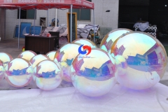 Party Decoration Red, Blue, Black, Green, Purple, Pink, Silver, Gold, Pearl, Iridescent, Mix color PVC inflatable mirror ball