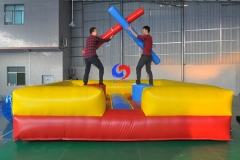 big events parties two players Jousting fighting Arena inflatable gladiator joust games for sale