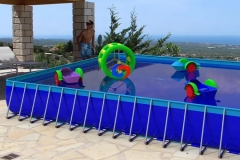 fast delivery easy set backyard garden portable 40ft intex family size adult kids swimming pool for swimming lessons