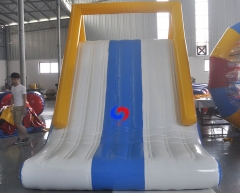 Hot sale commercial large swimming pool ocean lake water park floating inflatable pool slides for inground pools