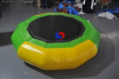 Mobile indoor kids adult excited round&square single inflatable jumping jumper inflatable bungee trampoline for sale