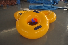 Amusement Park Best Quality PVC Floating Swimming Pool Tube inflatable swimming ring float with handles