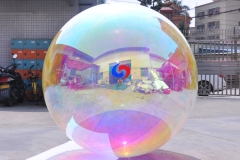 lighting decor Highly reflective Metallic Inflatable Spheres colorful magic mirror ball for any event party space