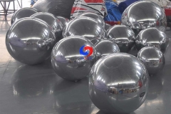 hanging decoration giant silver inflatable mirror ball hot sale inflatable sealed gold/silver mirror ball