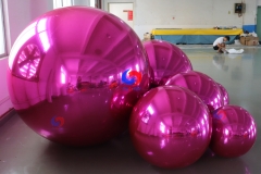 60cm 90cm 1m 2m giant pvc bouncing balls shiny colour inflatable balls big shiny inflatable balls pink