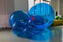 multiple uses Giant Hanging Floating Sphere Balloon Big inflatable Clear PVC Ball for event, celebration decoration