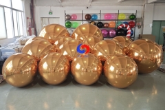 Giant Event Decoration PVC nightclub Inflatable balloon Disco party wedding gold silver Floating Sphere Inflatable Mirror Ball