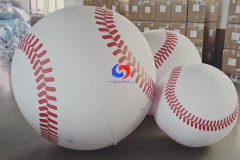 party events birthday anniversary celebrate sport theme backdrop decoration sports ball inflatable baseballs